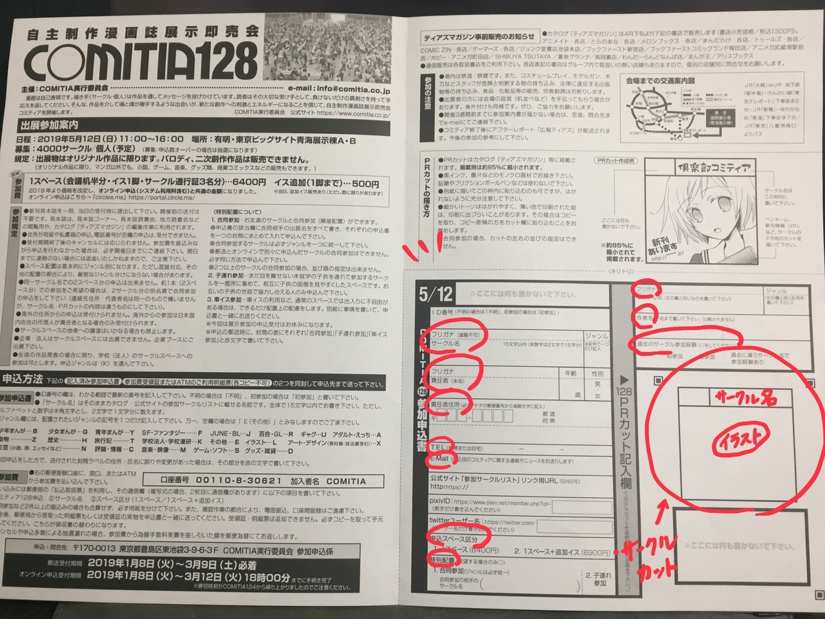 はじめてコミティアにサークル参加してみたいあなたに 何を準備すればいいのかを解説 シラログ